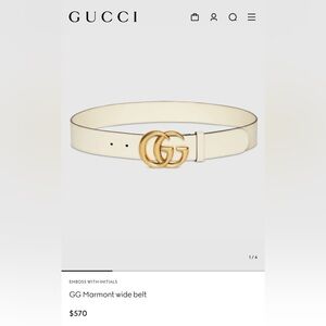 Authentic Gucci Belt
